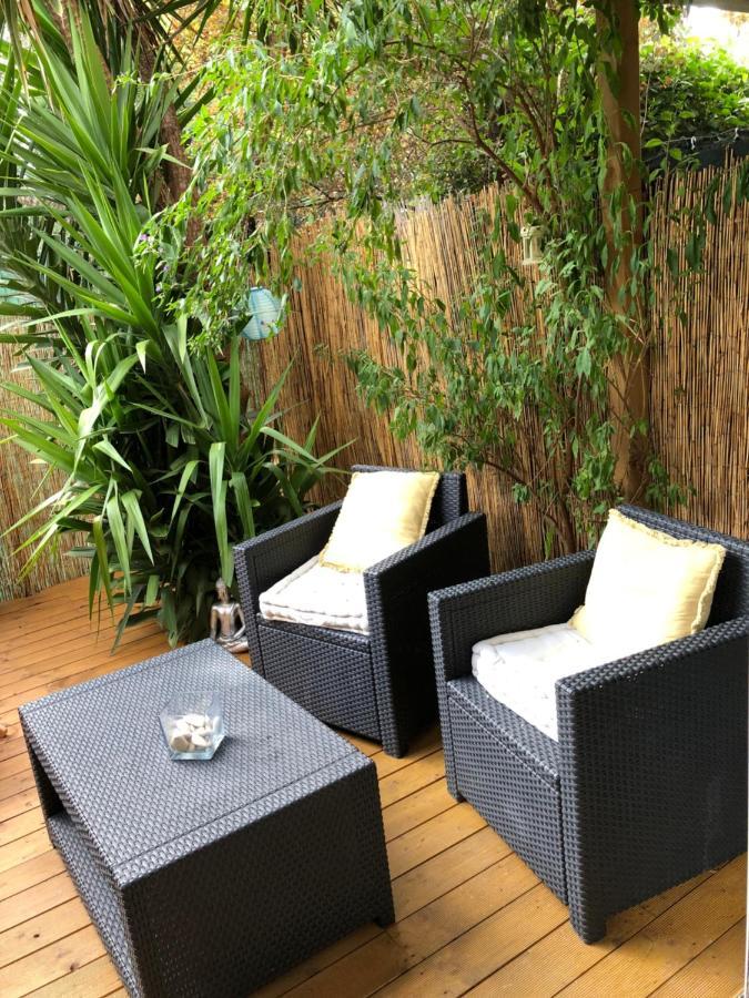 Agreable T2 Traversant Rdc Avec Terrasse + Balcon+ Parking 2 Places Монпелие Екстериор снимка
